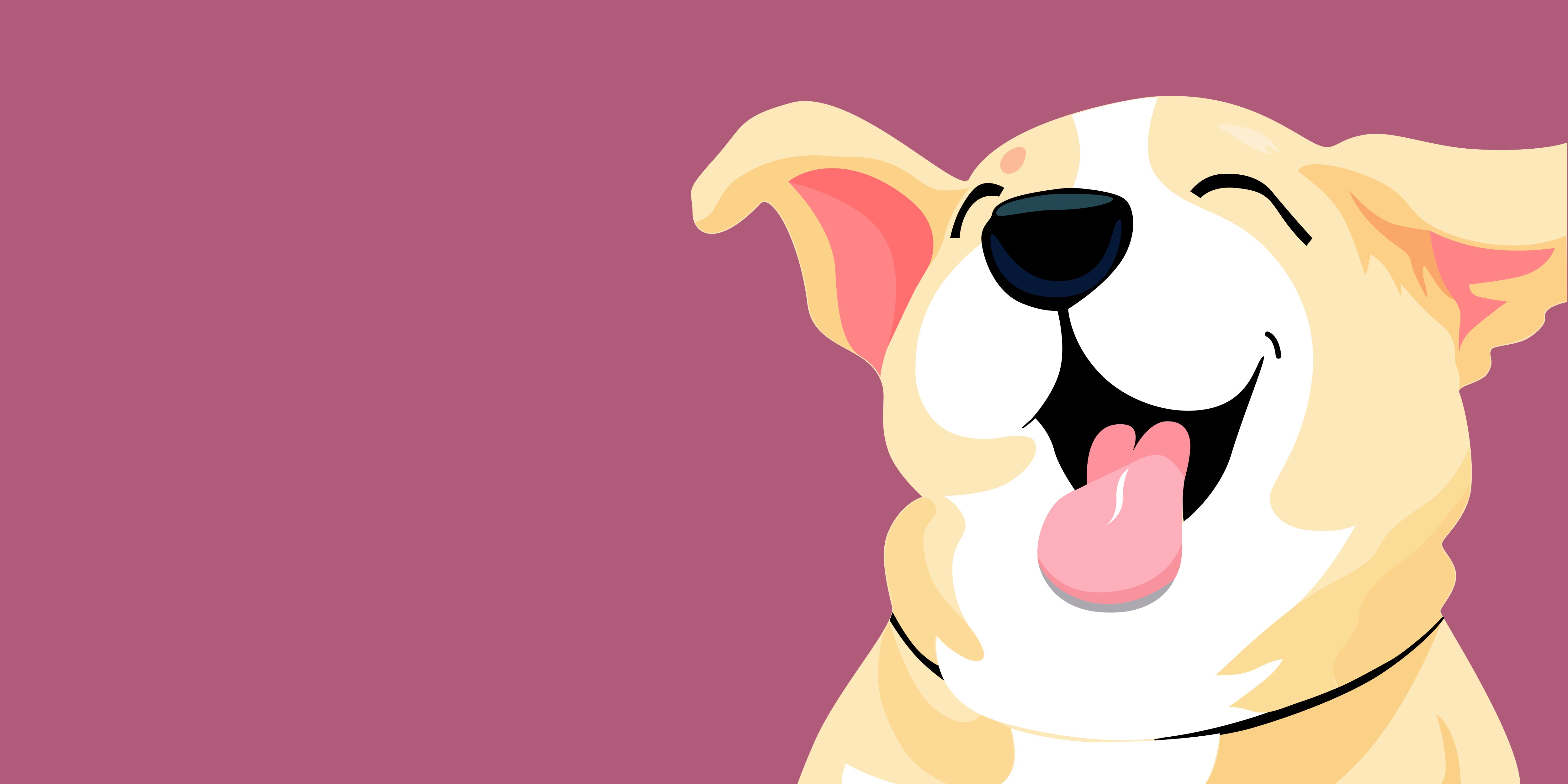 Imagen de un perro con la lengua fuera. Obtén descuentos exclusivos al suscribirte al newsletter