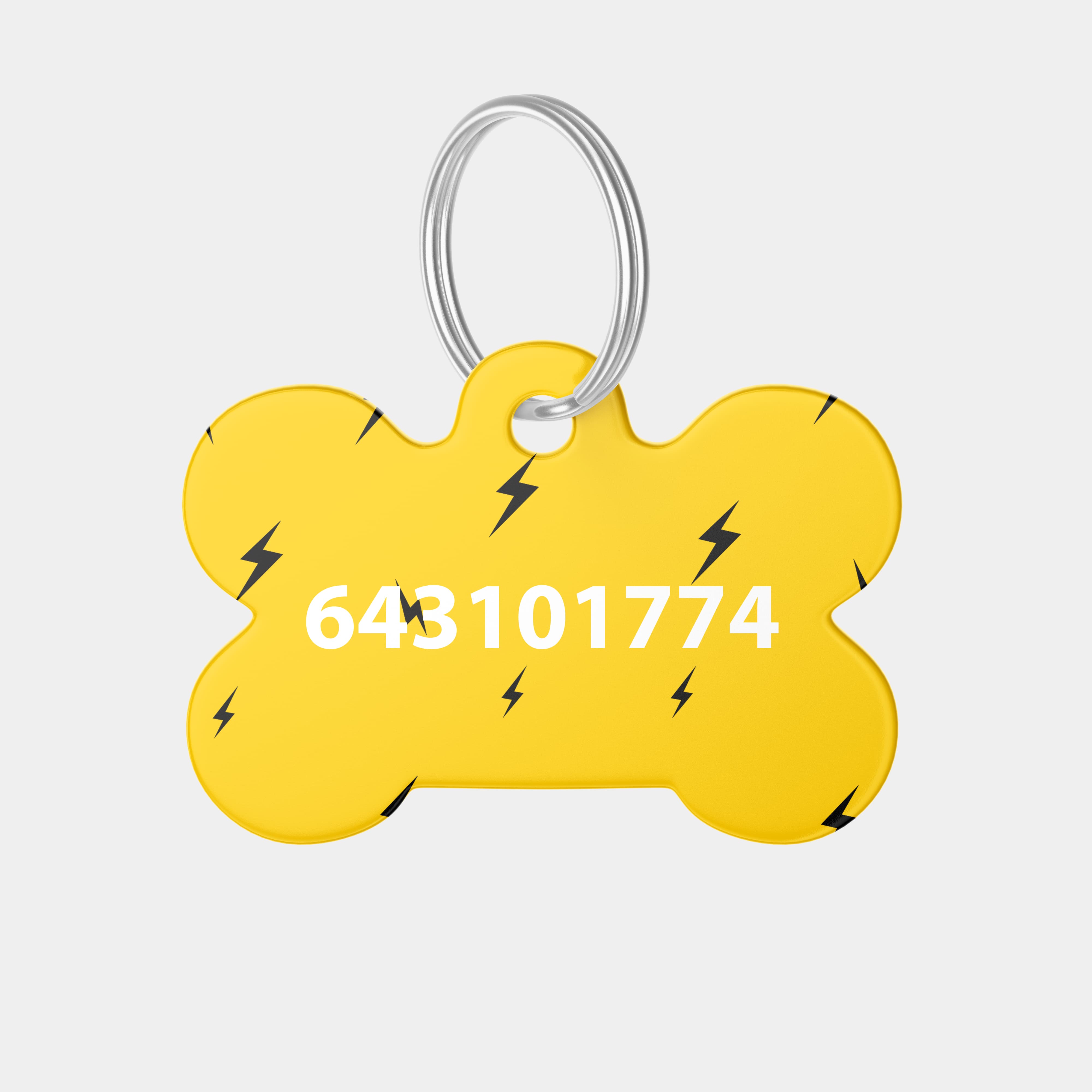 CHAPA YELLOW RAY HUESO